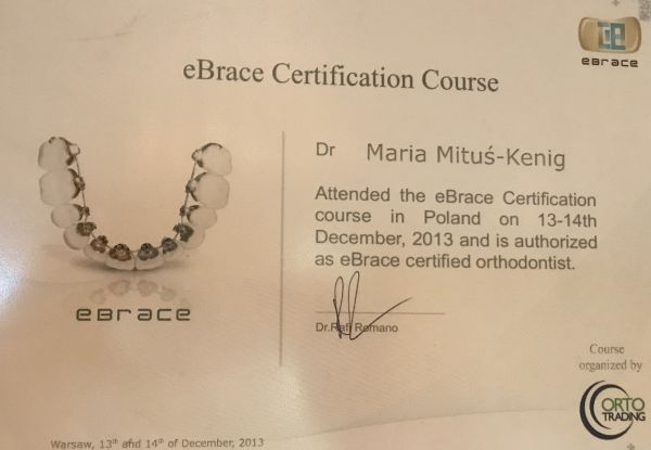 eBrace Certification Course